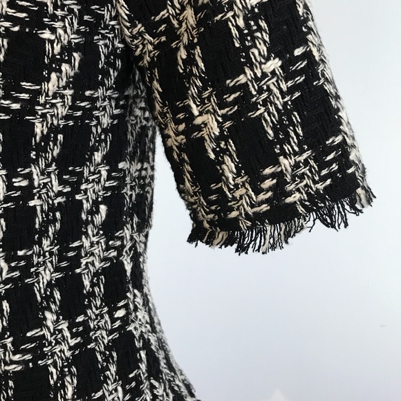 Zara Woman short sleeve tweed top  - S - Picture 4 of 9